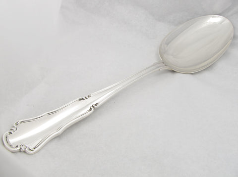 "Savoy" Sterling Silver Serving Spoon by Buccellati