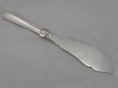 "Gatchina Palace" Pattern Sterling Silver Cheese Knife by Fabergé