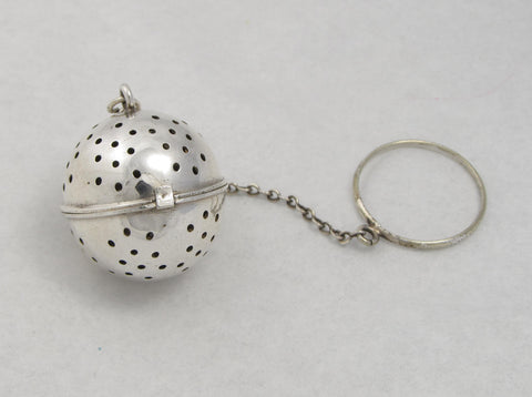 Unmarked Sterling Silver Tea Ball
