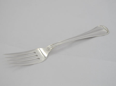 "Milano" Pattern Sterling Silver Serving Fork by Buccellati
