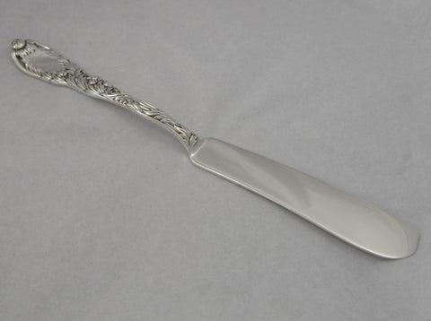 "Chrysanthemum" Pattern Sterling Silver Master Butter Knife by Tiffany & Co.