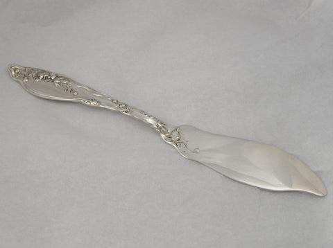 "Mille Fleur" Pattern Sterling Silver Master Butter Knife by International