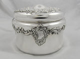 Round Sterling Silver Box by George C. Shreve & Co.