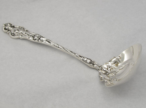 "Irian" Pattern Sterling Silver Cream Ladle by Wallace