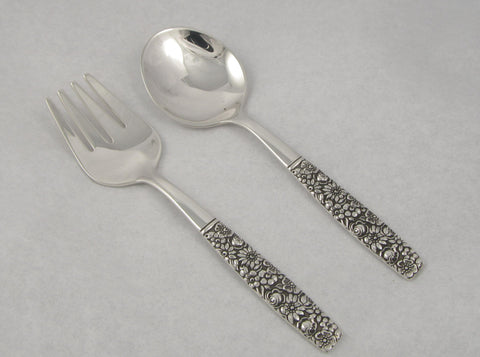 "Contessina" Pattern Sterling Silver Feeding Set by Towle