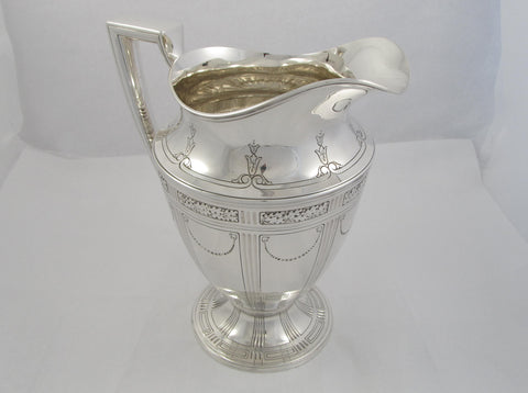 Sterling Silver Water Pitcher by Tiffany & Co.