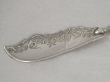 Coin Silver and Mother of Pearl Cheese Knife