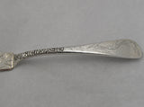 Bamboo Motif Sterling Silver Master Butter Knife by JE Caldwell