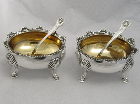 Sterling Silver Salt Cellars by Gorham